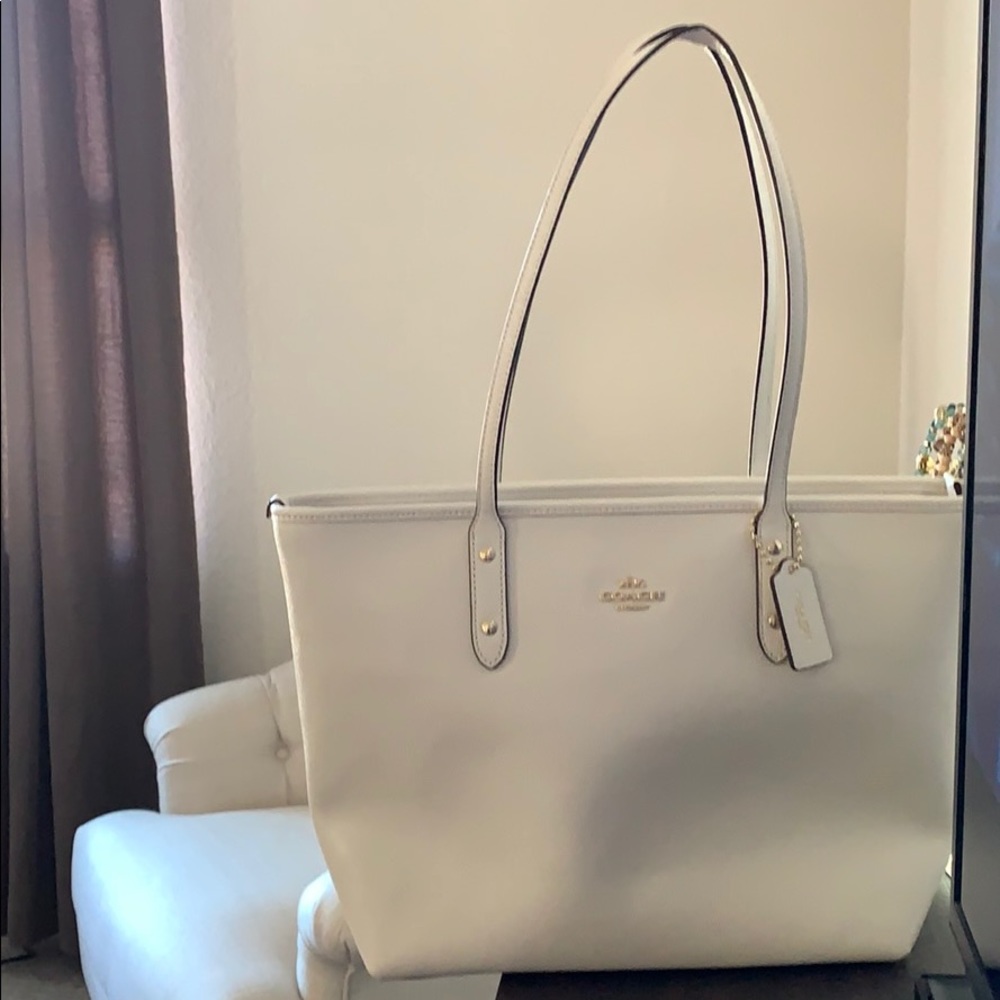 Coach tote never used!  Perfect condition